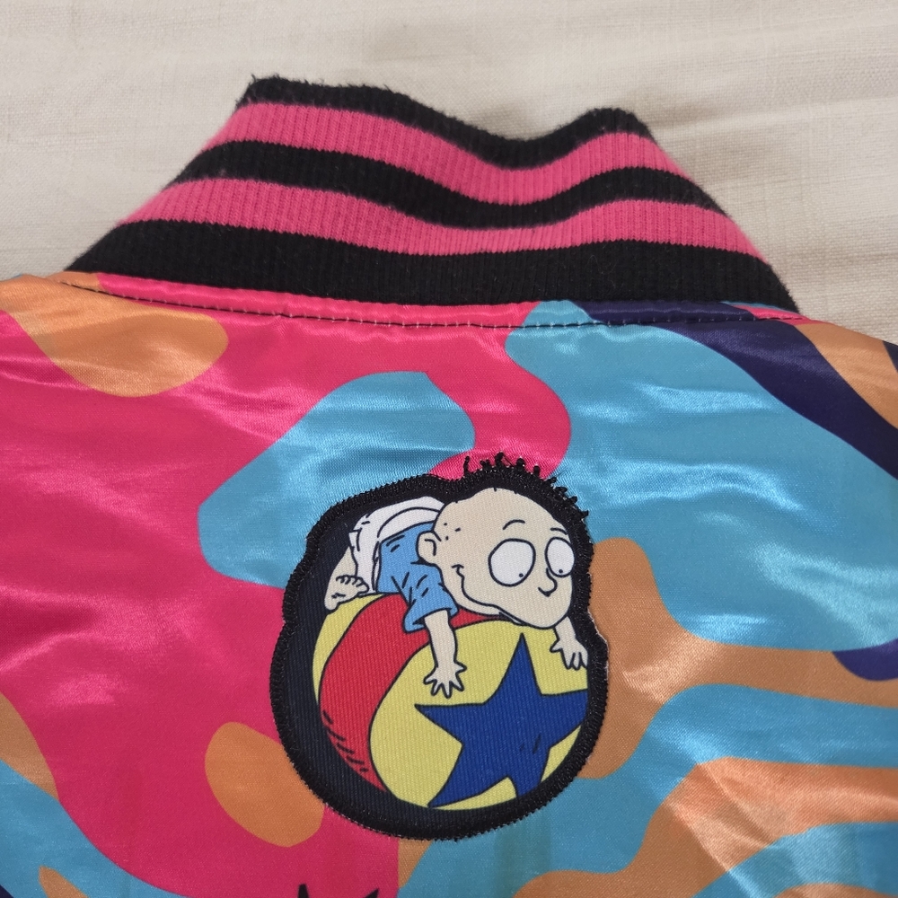 Rugrats Reptar Cereal Jacket Headgear Classics Nostalgia Company Medium - Picture 4 of 12